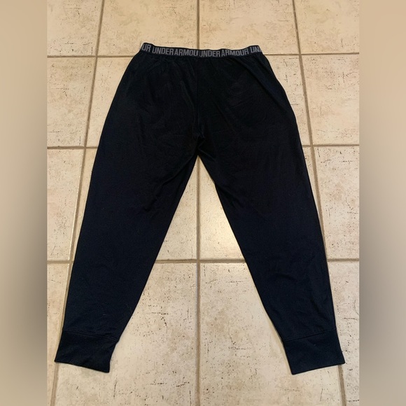 Under Armour Black Loose Fit Athletic Pants | Size LG - Picture 6 of 7